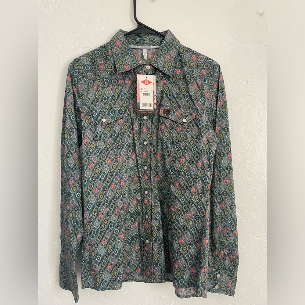 NWT cinch western shirt size small